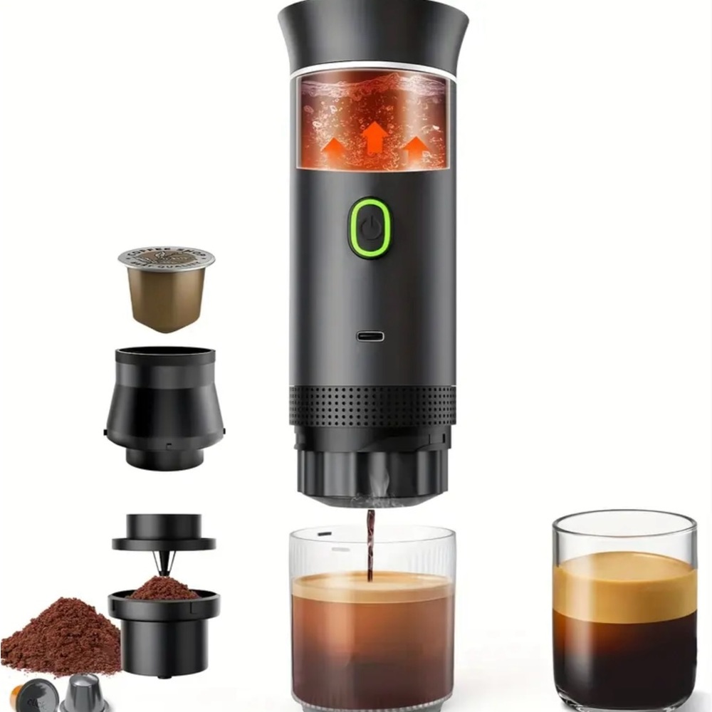 Portable Black Coffee Maker
